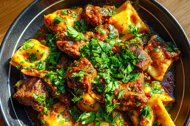 Cooking process for Savory Beef Stew Delight