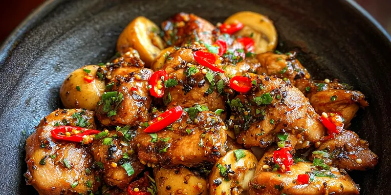 Savory Black Pepper Chicken Delight