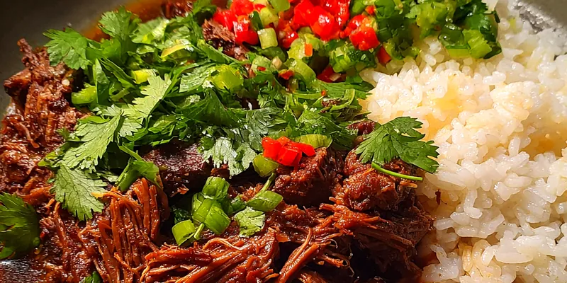 Savory Braised Beef Bowl