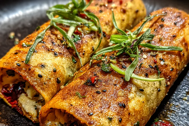 Fresh ingredients for Savory Chicken Roll-Ups
