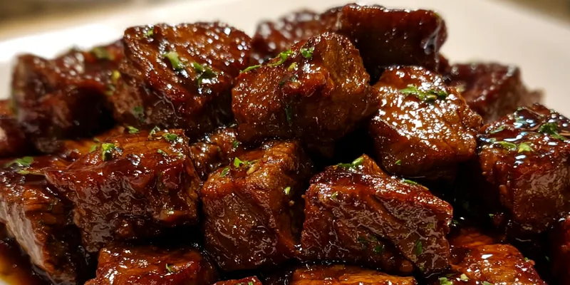 Savory Glazed Steak Bites