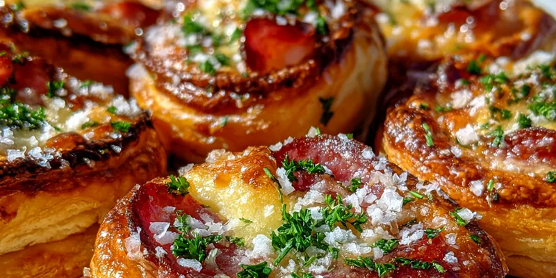 Savory Pepperoni Cheese Pastry