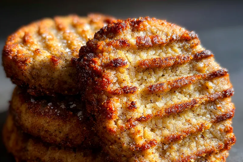 A chef mixing dough for Soft and Chewy Banana Bread Cookies in a bright kitchen.