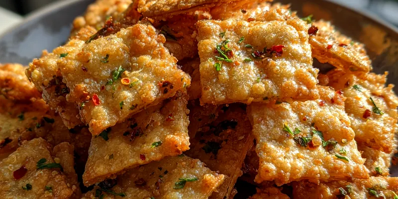 Spicy Herb Crackers