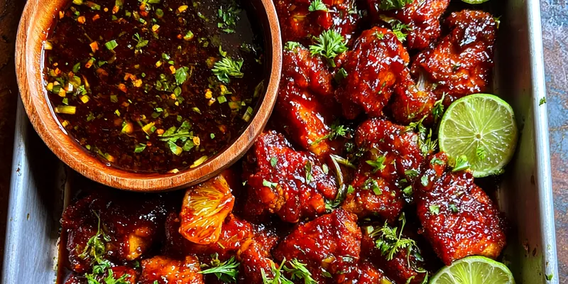 Spicy Lime Glazed Chicken