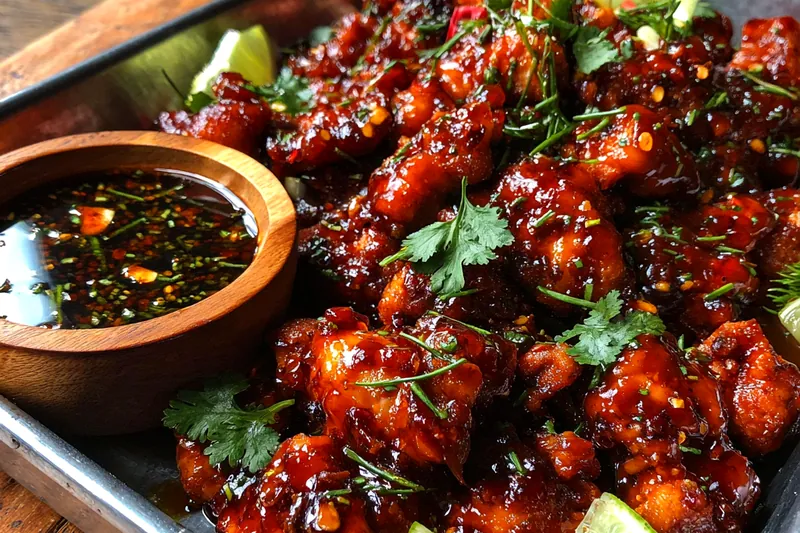 Fresh ingredients for Spicy Lime Glazed Chicken