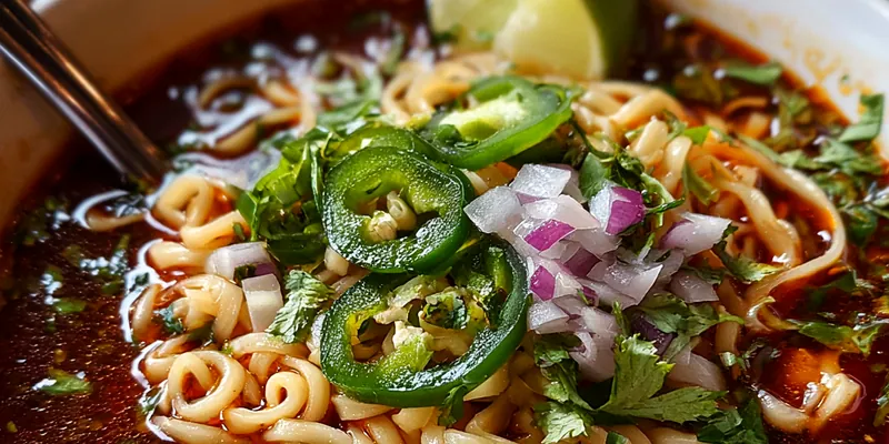 Spicy Ramen Fusion Bowl