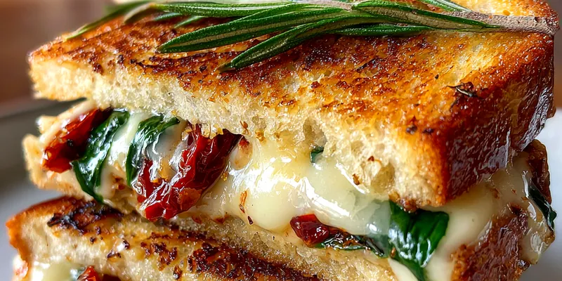 Spinach Tomato Grilled Sandwich