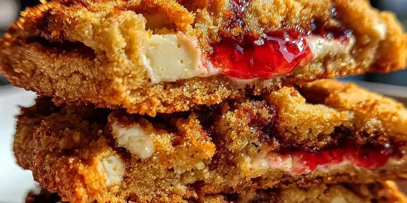 Strawberry Cheesecake Cookies