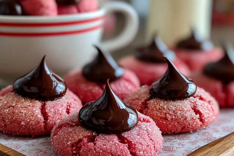 Fresh ingredients for Strawberry Chocolate Cookies