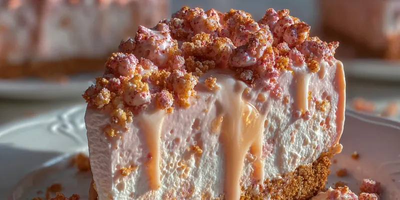 Strawberry Shortcake Freezer Delight