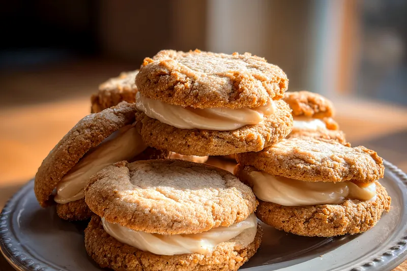 Cooking process for Sweet Potato Cheesecake Cookies