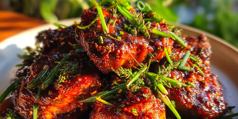 Sweet Sticky BBQ Chicken