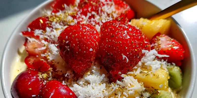 Tropical Fruit Cream Delight