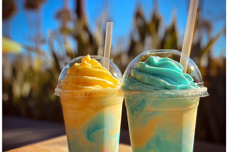 Cooking process for Tropical Sherbet Delight