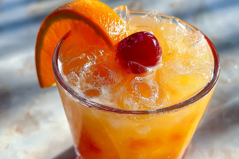 Cooking process for Vibrant Citrus Cocktail