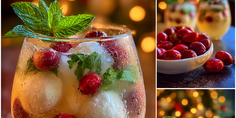 Festive White Christmas Punch